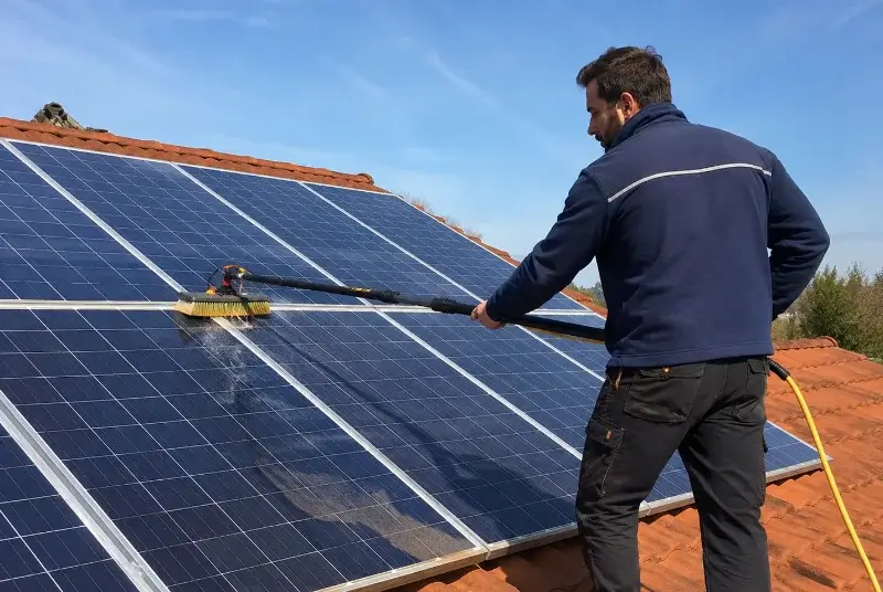 Nettoyage et entretien de panneaux solaires à Albigny-sur-Saône